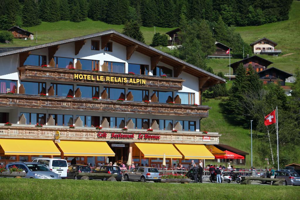 Hotel Le Relais Alpin Les Mosses المظهر الخارجي الصورة